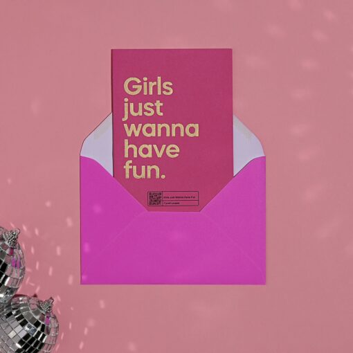 Girls just want to have fun - Song card - Image 2